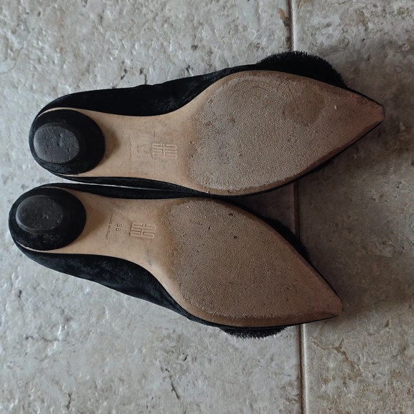 Sanayi velvet flats - Picture 3 of 5